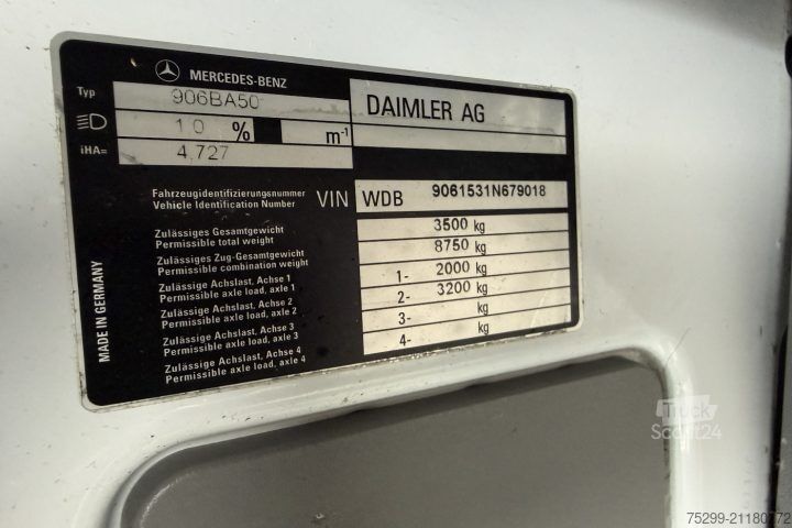 Trattore stradale standard Mercedes-Benz 519 BT SZM+Auflieger / Swiss-Vehicle