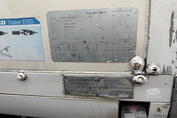 Trattore stradale standard Mercedes-Benz 519 BT SZM+Auflieger / Swiss-Vehicle