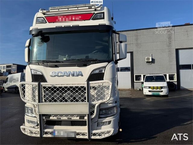  Scania R580 6x4 tractor unit w/ hydraulics