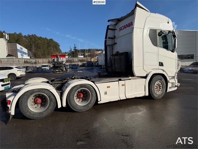  Scania R580 6x4 tractor unit w/ hydraulics