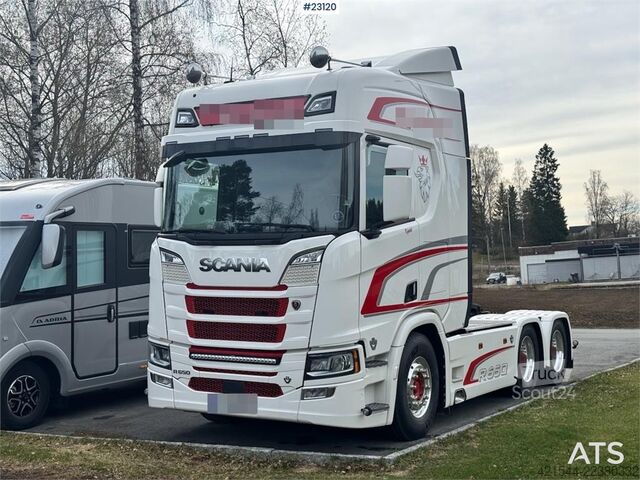  Scania R650 6x4 tractor unit – maintained under a gold se