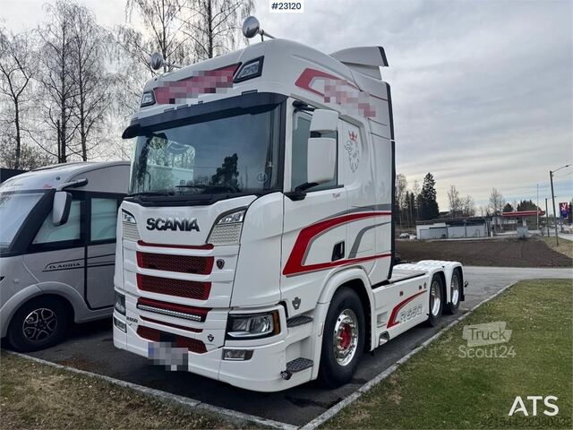  Scania R650 6x4 tractor unit – maintained under a gold se