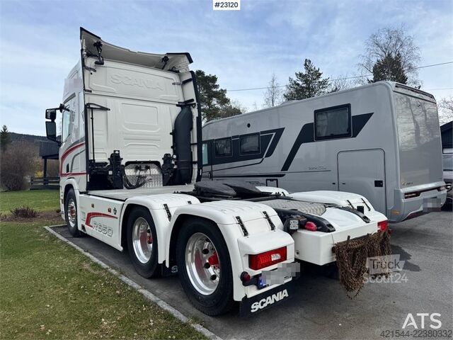  Scania R650 6x4 tractor unit – maintained under a gold se