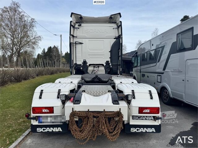  Scania R650 6x4 tractor unit – maintained under a gold se