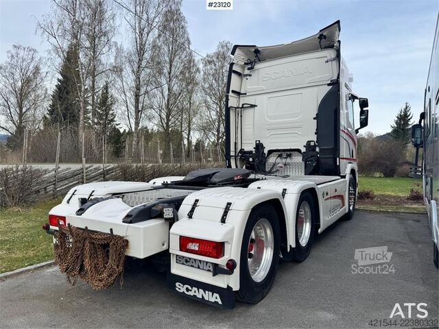  Scania R650 6x4 tractor unit – maintained under a gold se