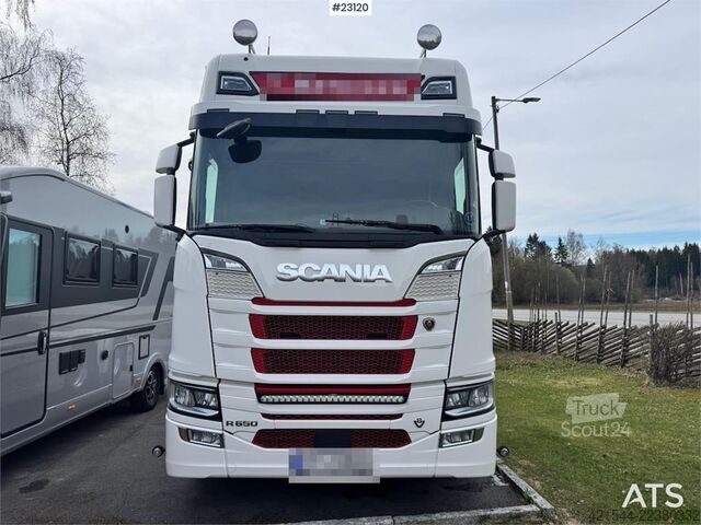  Scania R650 6x4 tractor unit – maintained under a gold se