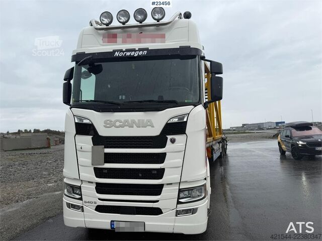  Scania S540 tractor with ADR approval and silver agreemen