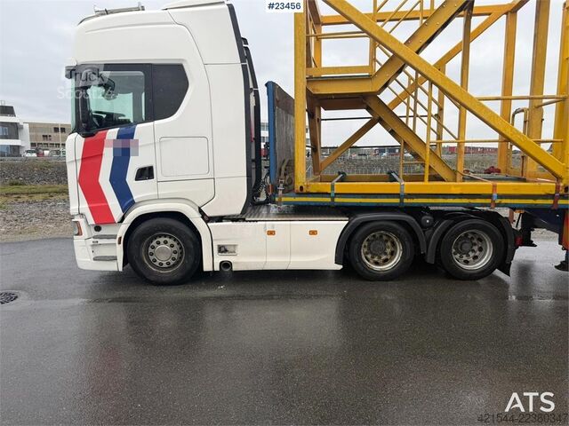  Scania S540 tractor with ADR approval and silver agreemen