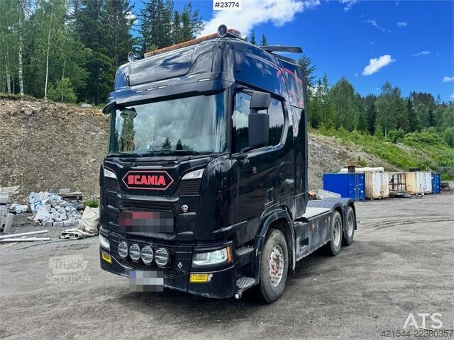  Scania R650 6x4 Tractor Unit – Straight Pipes – Only 265,