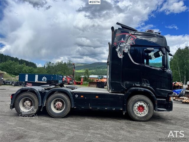  Scania R650 6x4 Tractor Unit – Straight Pipes – Only 265,