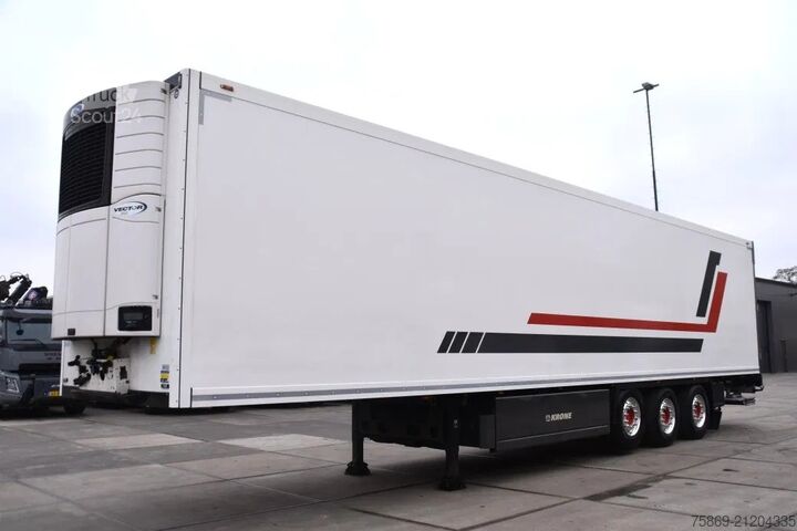 Gekoeld/bevroren transport Krone SD + CARRIER VECTOR 1550 - DHOLLANDIA - SAF AXL...
