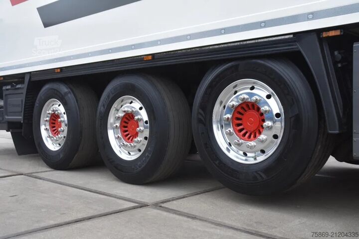 Gekoeld/bevroren transport Krone SD + CARRIER VECTOR 1550 - DHOLLANDIA - SAF AXL...