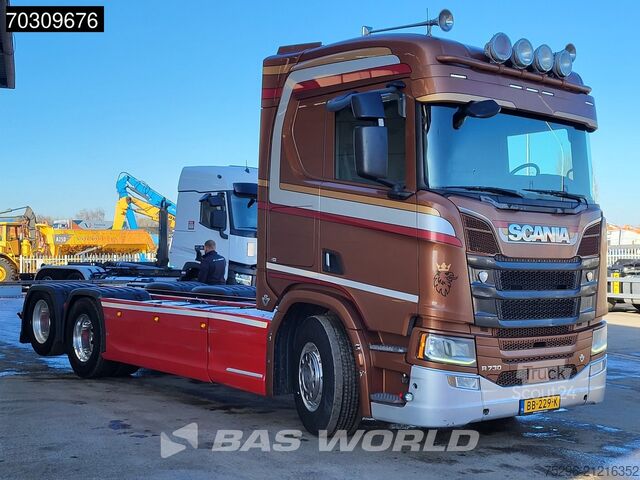 Chassis cab Scania R730 6X2 NL-Truck V8 chassis Lift-Axle Retarder...