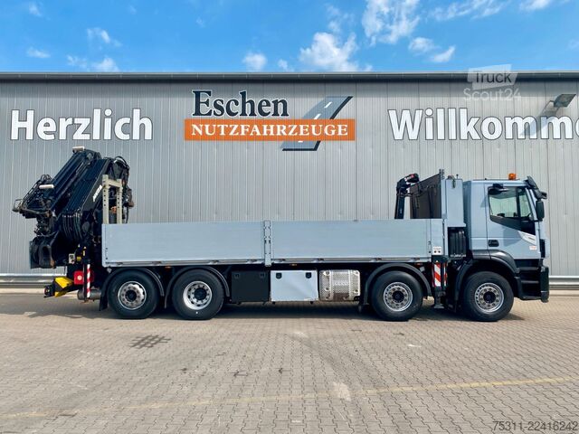 Кран, змонтований на вантажівці IVECO AD320S46 8x2| MKG 26,40m Dachdecker/Montagekran