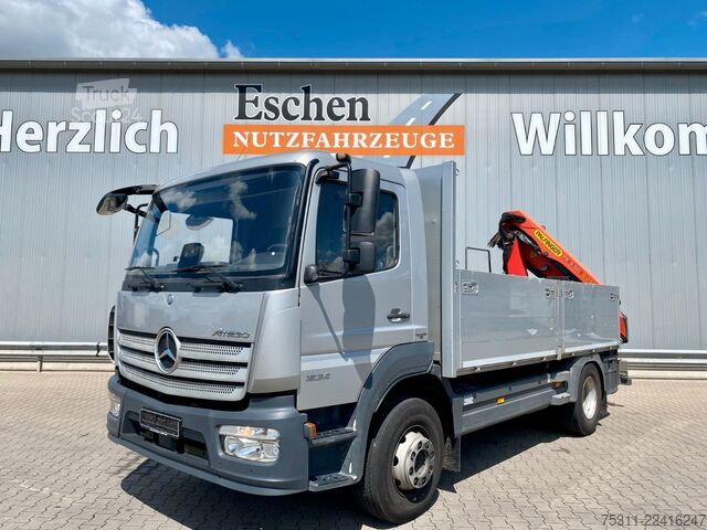 Lastbil med flak MERCEDES-BENZ Atego 1624 | PK9501*Funk&Flur*AC*Safety-Paket