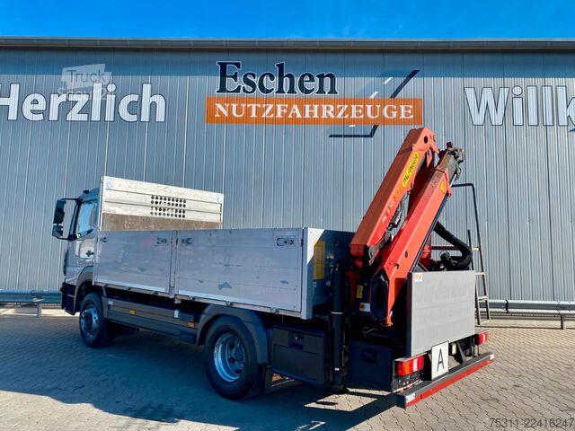 Lastbil med flak MERCEDES-BENZ Atego 1624 | PK9501*Funk&Flur*AC*Safety-Paket