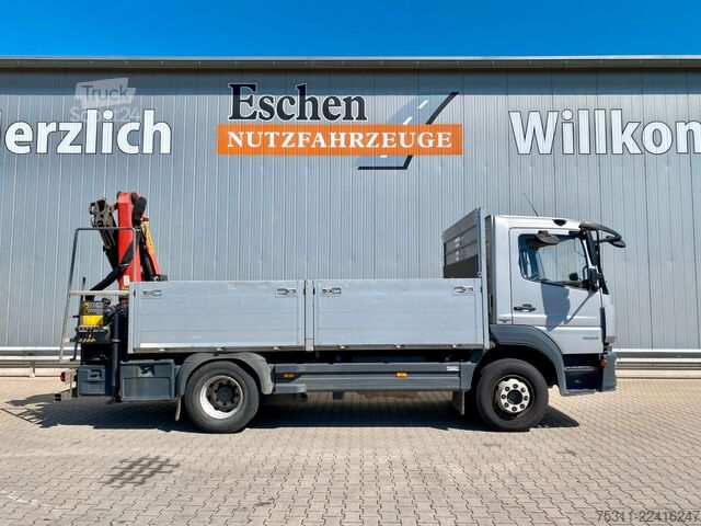 Lastbil med flak MERCEDES-BENZ Atego 1624 | PK9501*Funk&Flur*AC*Safety-Paket