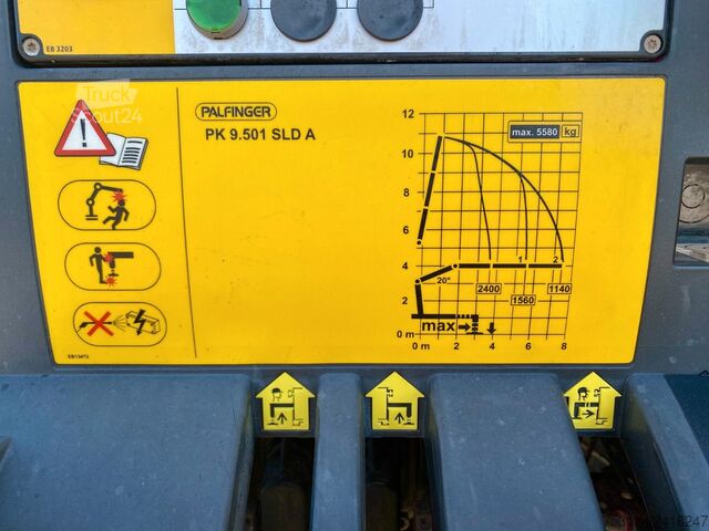 Lastbil med flak MERCEDES-BENZ Atego 1624 | PK9501*Funk&Flur*AC*Safety-Paket