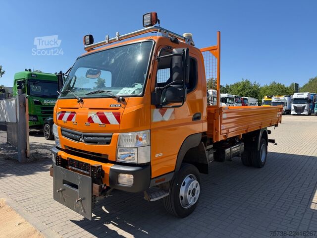 Trosmerni prekucnik FUSO 6C18 4x4 ALLRAD/ANBAUPLATTE/3-Seiten-Kipper/AHK