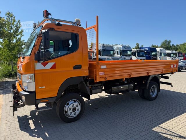 Trosmerni prekucnik FUSO 6C18 4x4 ALLRAD/ANBAUPLATTE/3-Seiten-Kipper/AHK