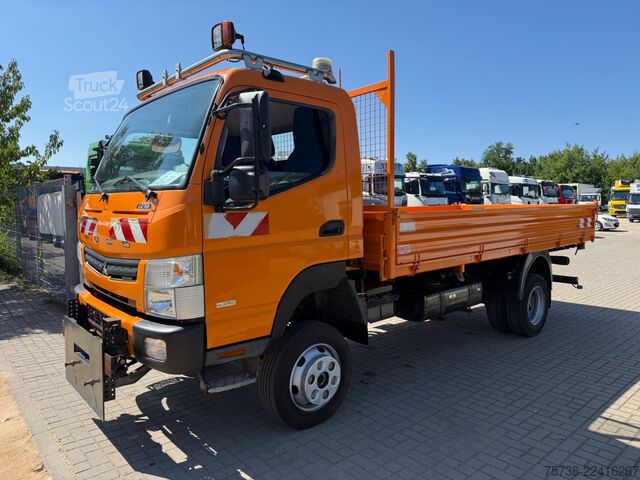 Trosmerni prekucnik FUSO 6C18 4x4 ALLRAD/ANBAUPLATTE/3-Seiten-Kipper/AHK