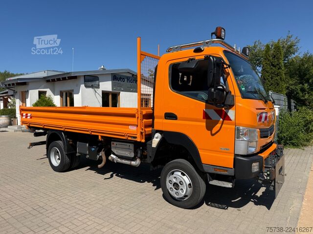Trosmerni prekucnik FUSO 6C18 4x4 ALLRAD/ANBAUPLATTE/3-Seiten-Kipper/AHK
