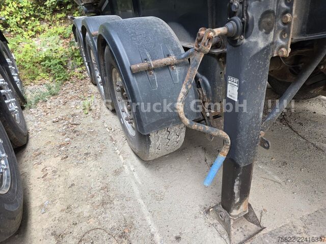 Yürüyen tabanlı yarı römork SCHWARZMÜLLER Schuhboden / 93 Kubik / 10mm Lamellen