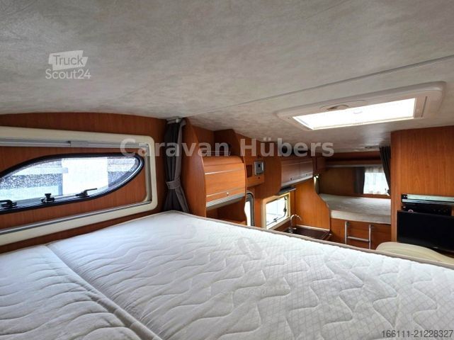 Alkoven karavan GIOTTILINE Therry T 22 - Festbett - großer Alkoven -Solar