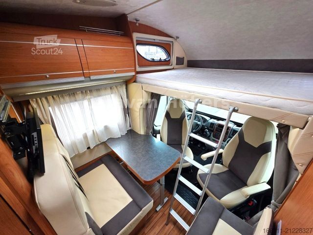 Alkoven karavan GIOTTILINE Therry T 22 - Festbett - großer Alkoven -Solar