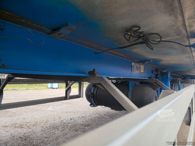 Hűtő félpótkocsi LAMBERET SOR / 7 cm Wand !! / Carrier 1950 ( EZ 2017)