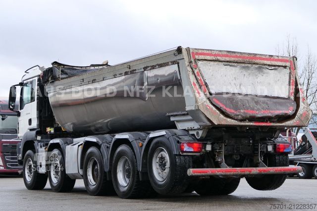 Billenő teherautó MAN TGS 35.500 Kipper Trösch Thermo-Mulde 10x4