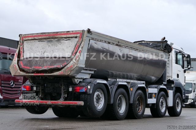 Billenő teherautó MAN TGS 35.500 Kipper Trösch Thermo-Mulde 10x4