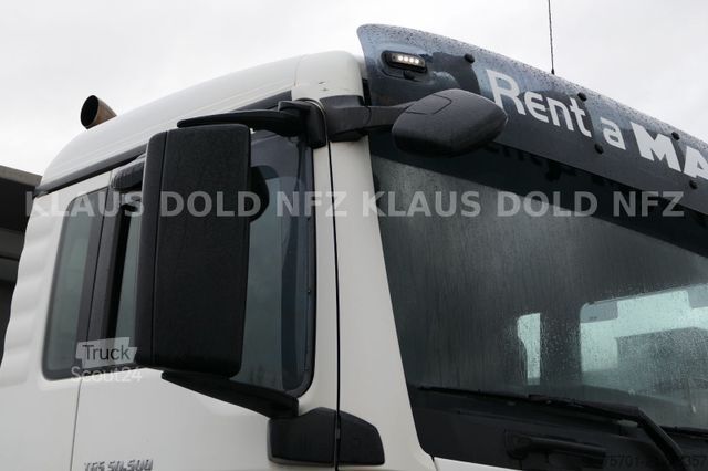 Billenő teherautó MAN TGS 35.500 Kipper Trösch Thermo-Mulde 10x4