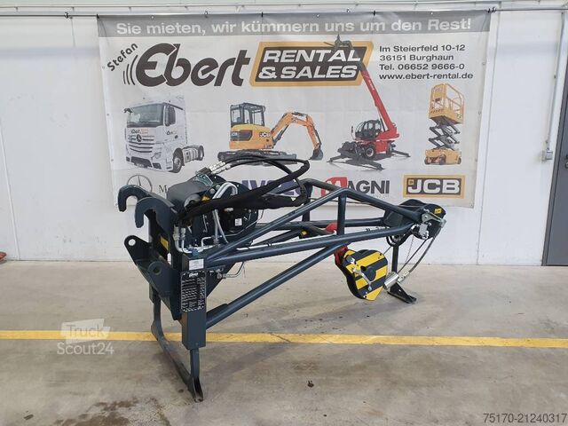 Magni giek met lier JW2000 / RTH / TH / NIEUW Magni Ausleger mit Seilwinde JW2000 / RTH / TH / NEU