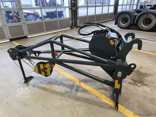 Magni giek met lier JW2000 / RTH / TH / NIEUW Magni Ausleger mit Seilwinde JW2000 / RTH / TH / NEU