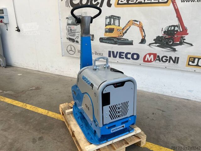 уплътнител Weber CR 6 WSA Rüttelplatte / Hatz-Diesel / 428 kg / NEU