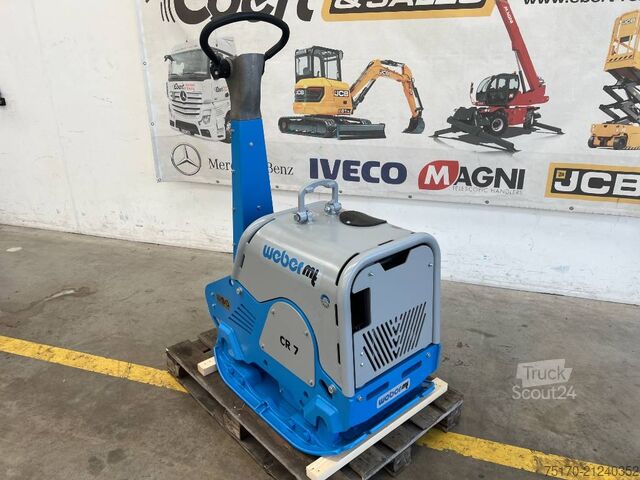уплътнител Weber CR 7 WSA Rüttelplatte / Hatz-Diesel / 484 kg / NEU