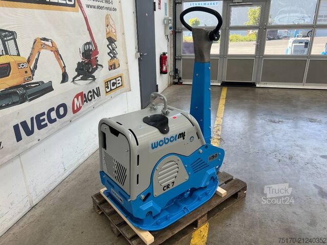 уплътнител Weber CR 7 WSA Rüttelplatte / Hatz-Diesel / 484 kg / NEU