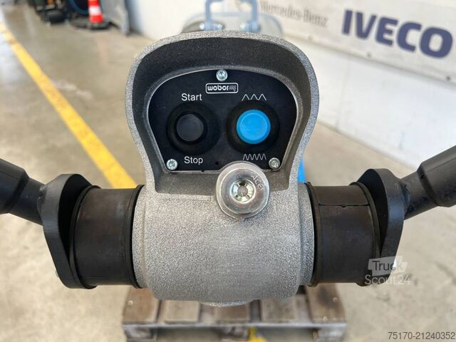 уплътнител Weber CR 7 WSA Rüttelplatte / Hatz-Diesel / 484 kg / NEU