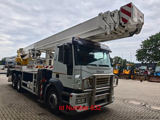 Piattaforma di sollevamento Iveco Stralis 350 6x2 Bronto Skylift S52XDT