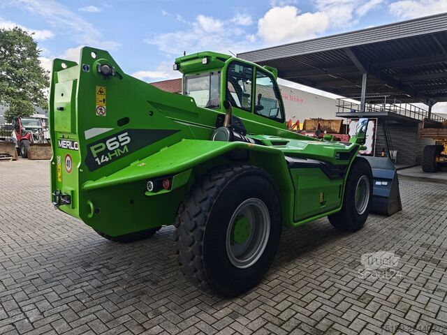 телескопічний навантажувач Merlo P 65.14 HM Bucket + Forks!