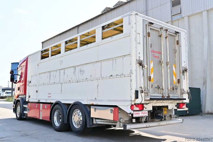 Viehtransporter LKW Scania R490  E6 Retarder 2 Stock AHK Lift Lenk