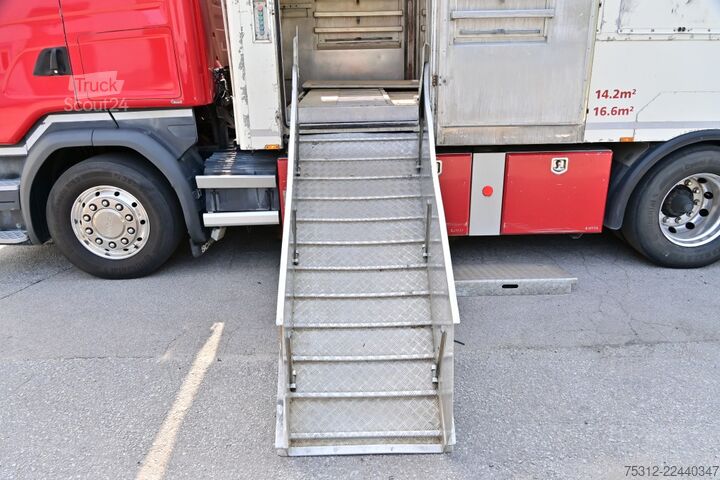 Viehtransporter LKW Scania R490  E6 Retarder 2 Stock AHK Lift Lenk