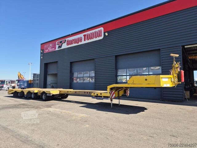 Semirreboque para materiais longos Trax PORTE ENGINS 4 ESSIEUX EXTENSIBLE