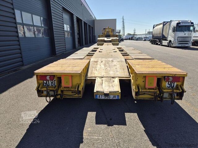 Semirreboque para materiais longos Trax PORTE ENGINS 4 ESSIEUX EXTENSIBLE