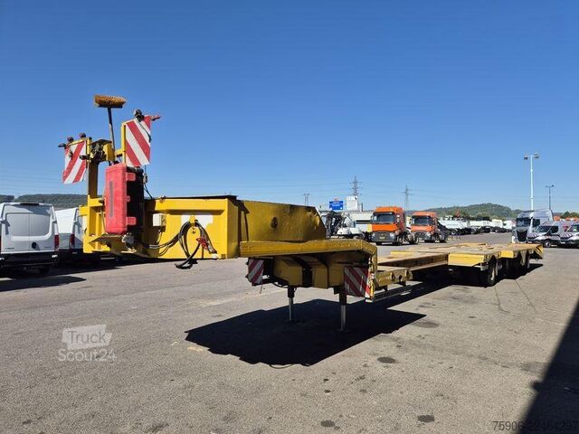 Semirreboque para materiais longos Trax PORTE ENGINS 4 ESSIEUX EXTENSIBLE