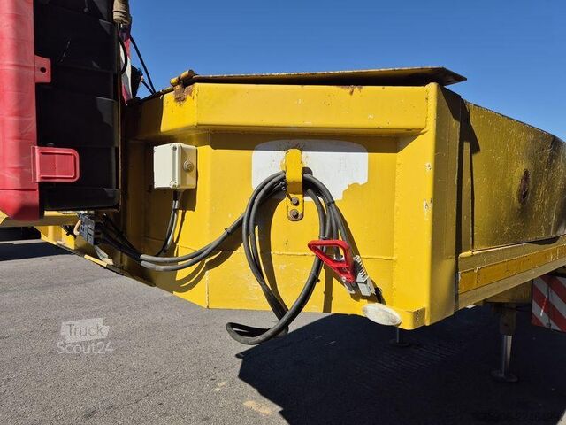 Semirreboque para materiais longos Trax PORTE ENGINS 4 ESSIEUX EXTENSIBLE