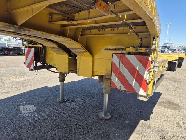 Semirreboque para materiais longos Trax PORTE ENGINS 4 ESSIEUX EXTENSIBLE