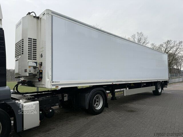 Kofferauflieger  1-Achs Kühlaufieger Wüllhorst Frigoblock LBW