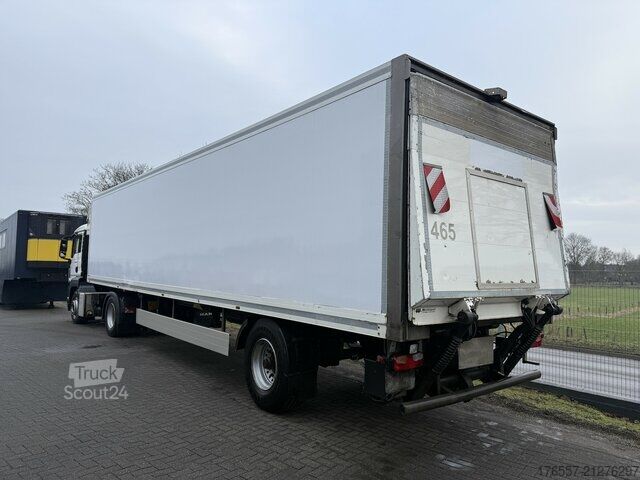 Kofferauflieger  1-Achs Kühlaufieger Wüllhorst Frigoblock LBW